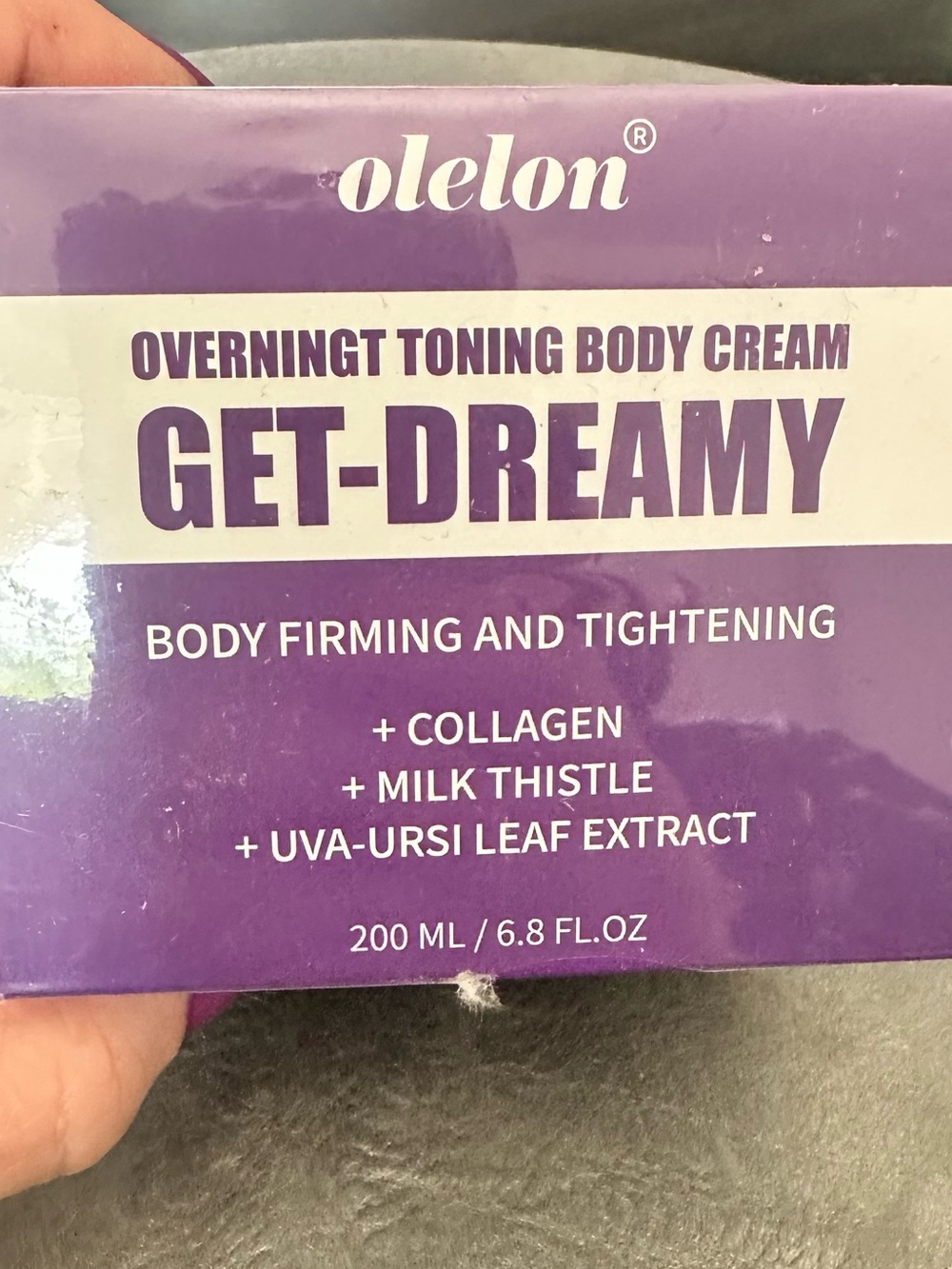Get-Dreamy is a 200ml overnight firming body cream